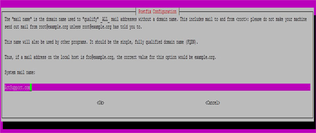 Postfix Configuration