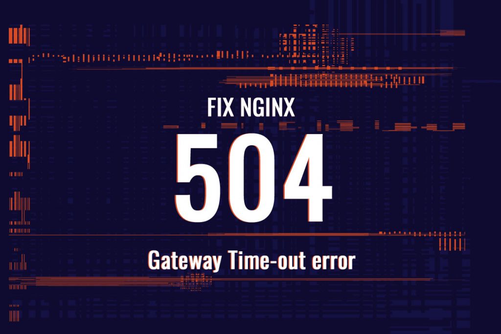 504 gateway timeout nginx