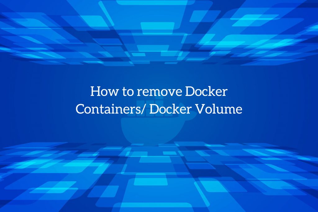  docker containers and docker volume 
