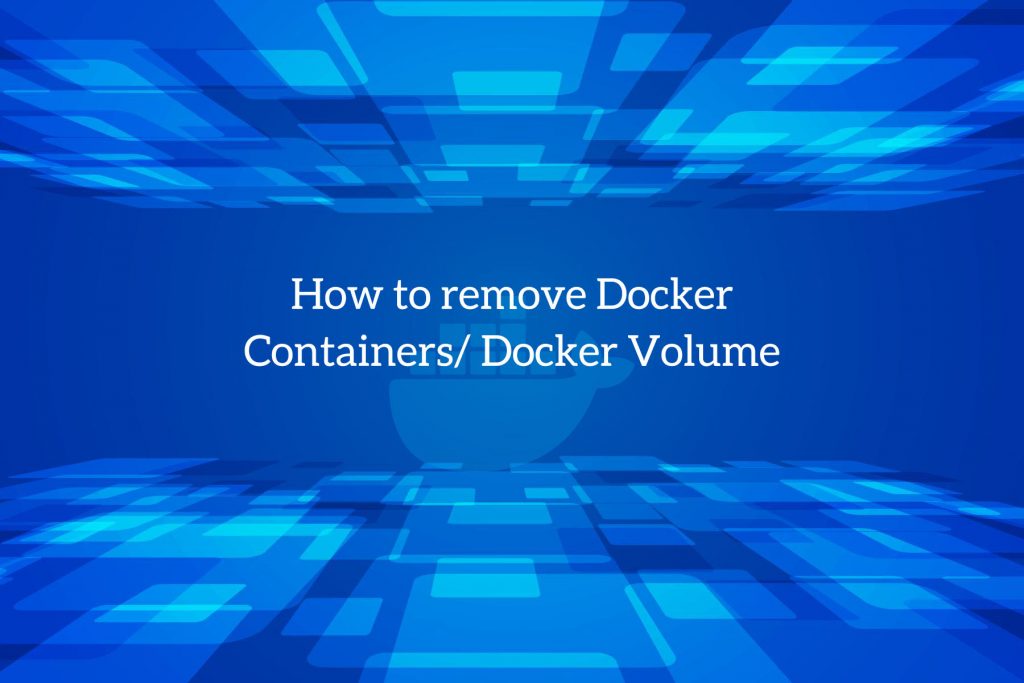 Docker Compose Remove Containers And Volumes