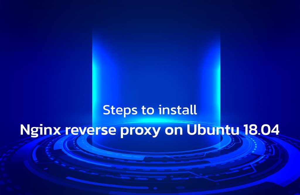 install Nginx reverse proxy on Ubuntu