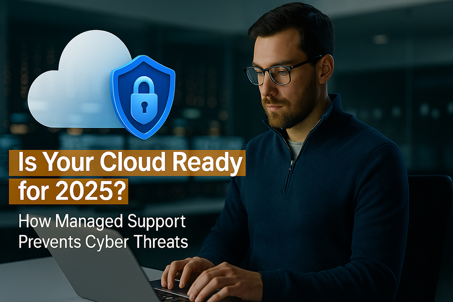 Cloud security and managed support protecting business data in 2025.