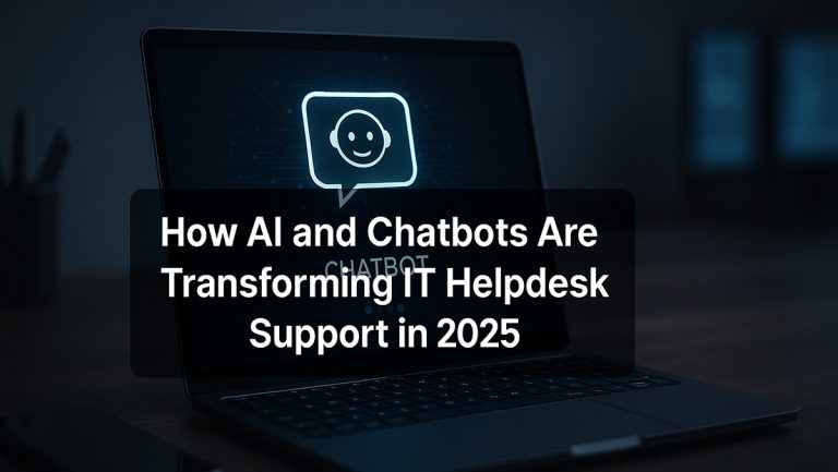 AI and Chatbots in IT Helpdesk Support Trends 2025 | actsupport
