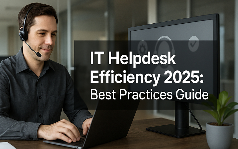 IT helpdesk team applying 2025 best practices for efficiency