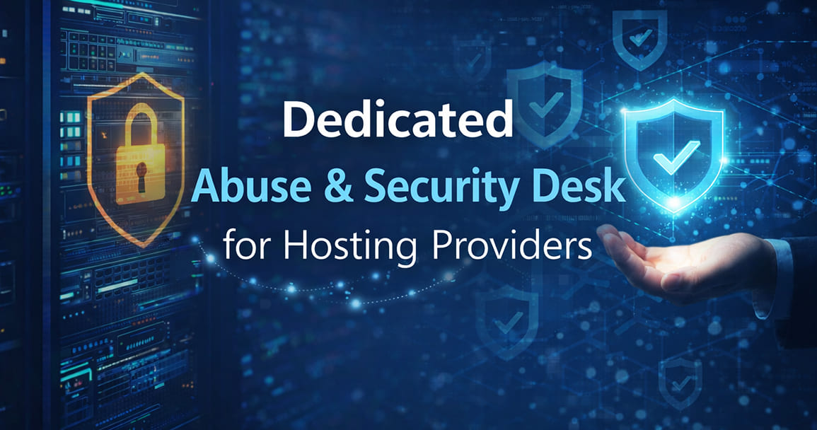 Why Hosting Providers Need a Dedicated Abuse & Security Desk.