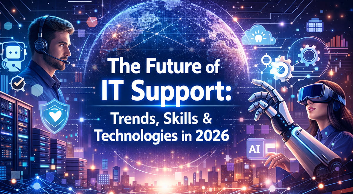 Future of IT support 2026 AI trends and technologies