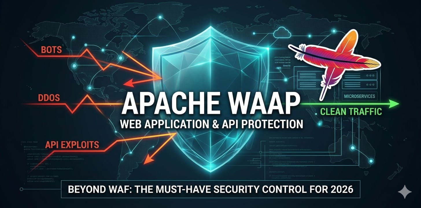Beyond WAF: Why Apache WAAP is the Must-Have Security Control for 2026