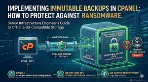 How to Implement Immutable Backups in cPanel for Ransomware Protection