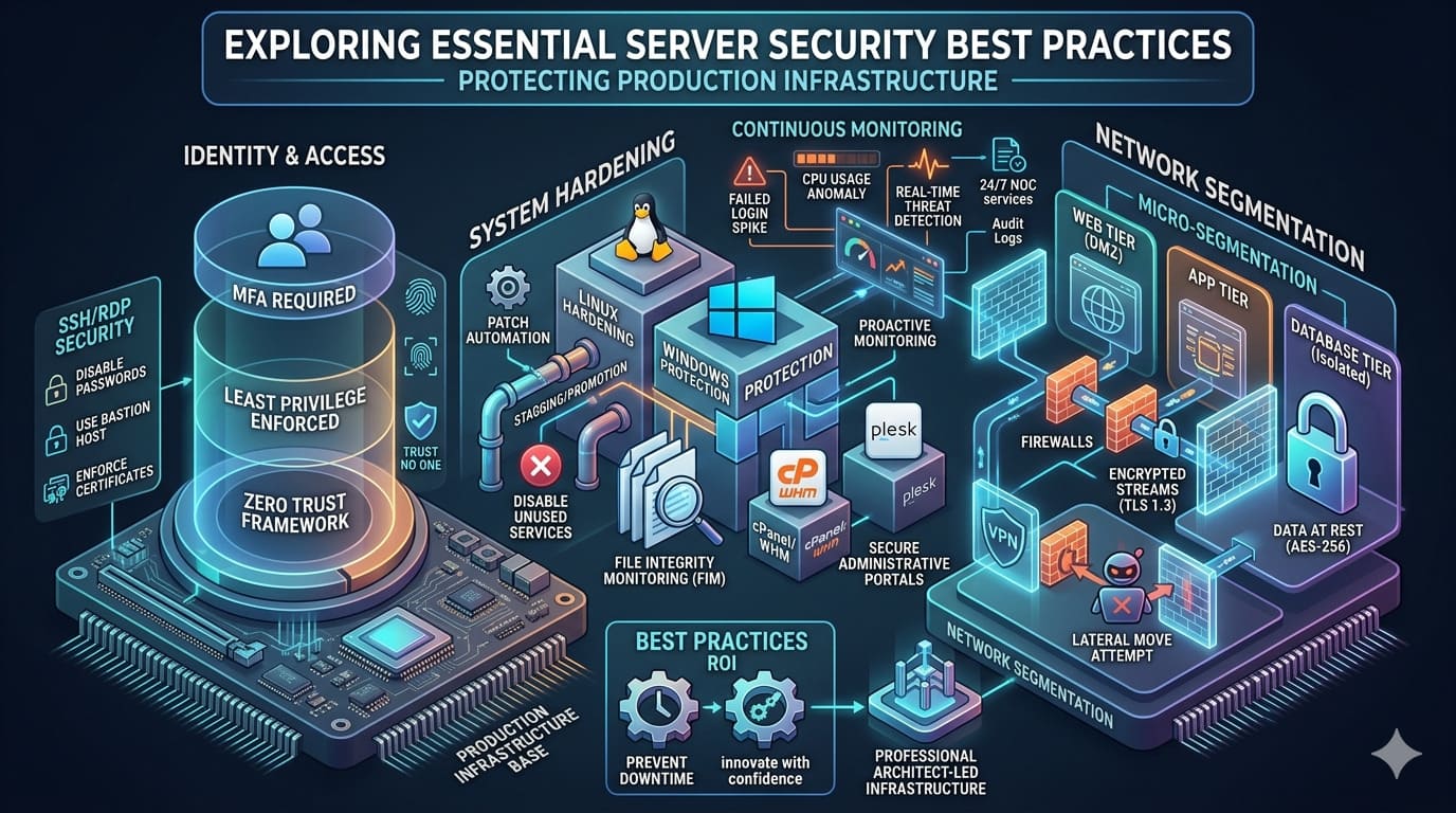 Expert Server Security Best Practices for 2026 | Infrastructure