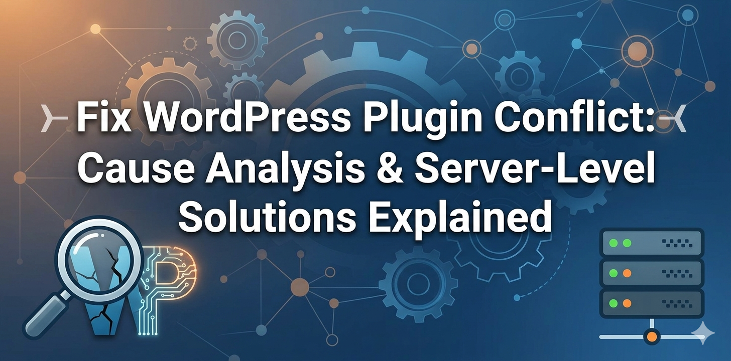 Fix WordPress Plugin Conflict: Root Cause & Server Solutions