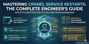 How to Restart cPanel Services via SSH & WHM: Expert Guide
