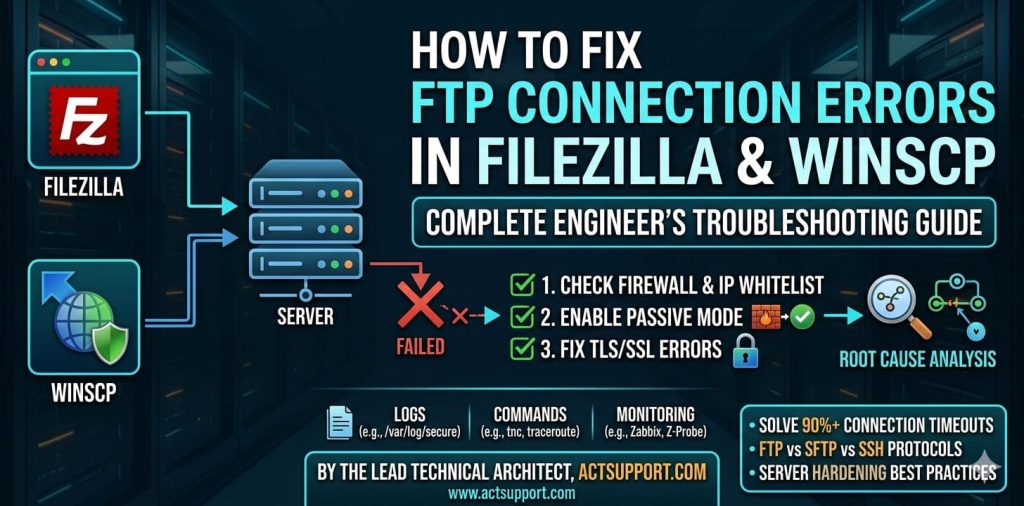 How to Fix Common FTP Connection Errors