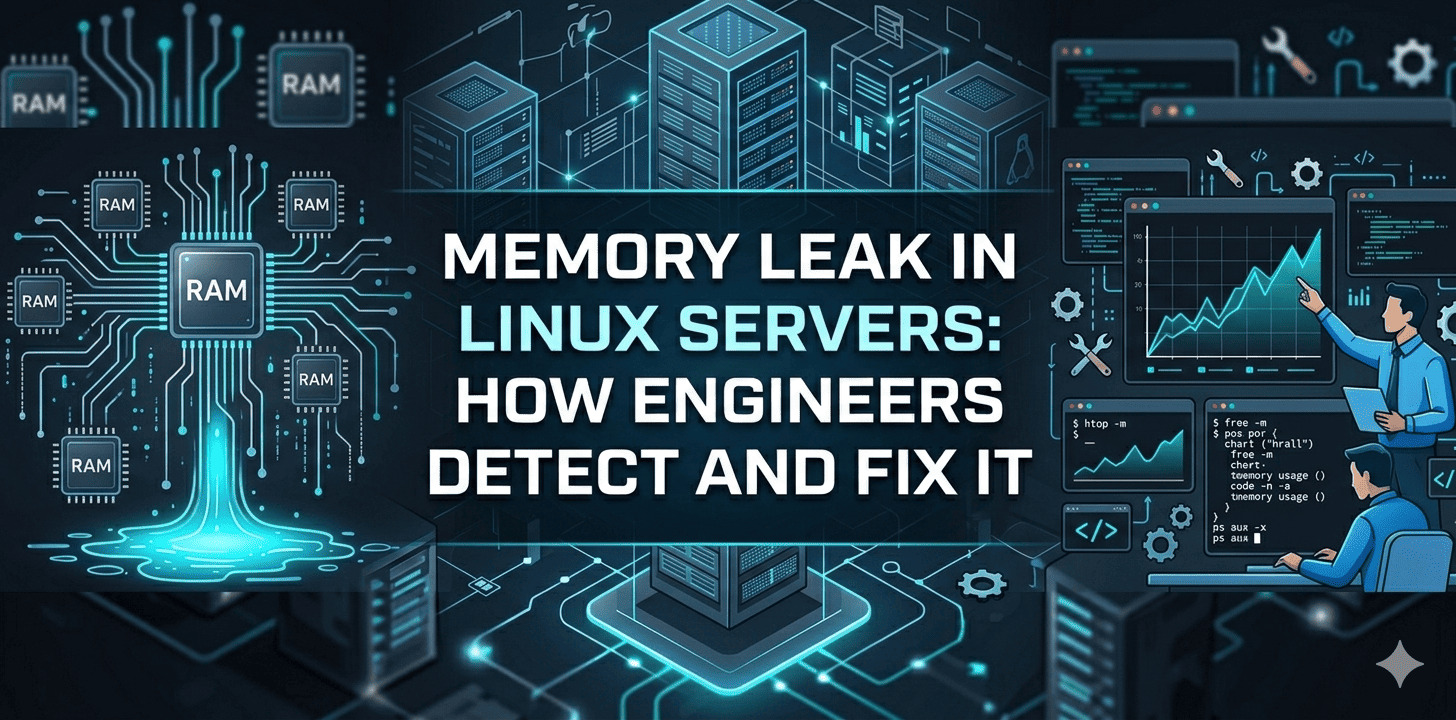 Memory Leak in Linux Servers: How Engineers Detect & Fix It Fast