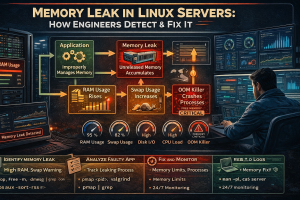 Linux Server Memory Leak Explained: Detection, Causes & Fix Guide