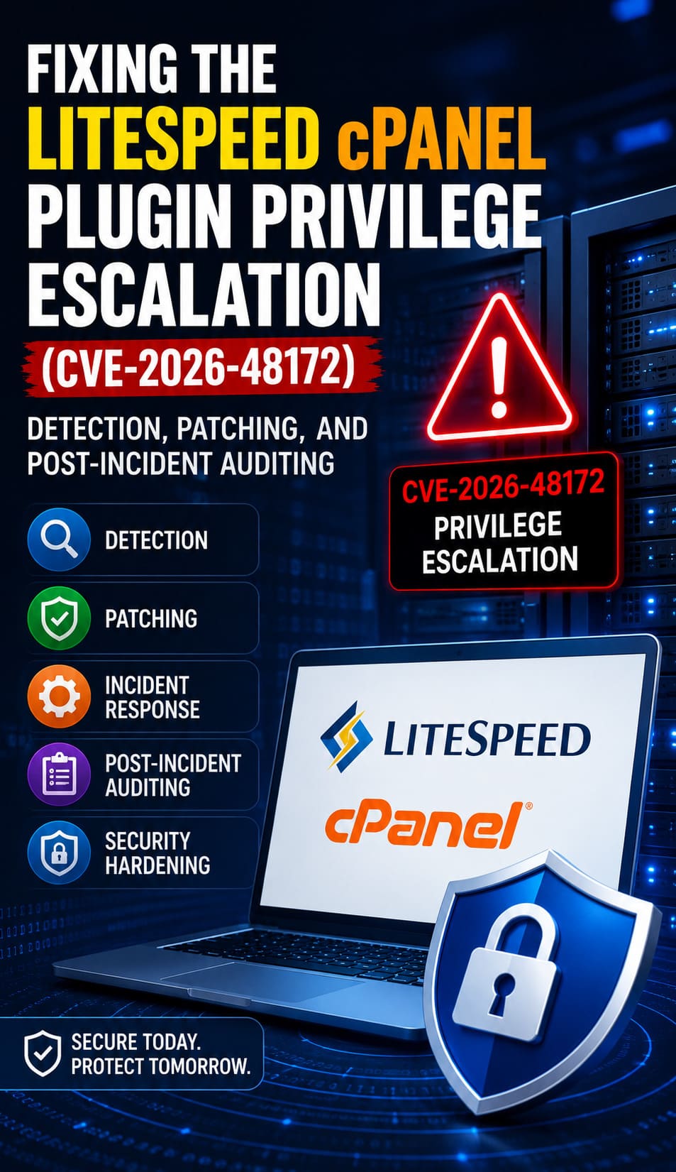 Fixing the LiteSpeed cPanel Plugin Privilege Escalation (CVE-2026-48172)