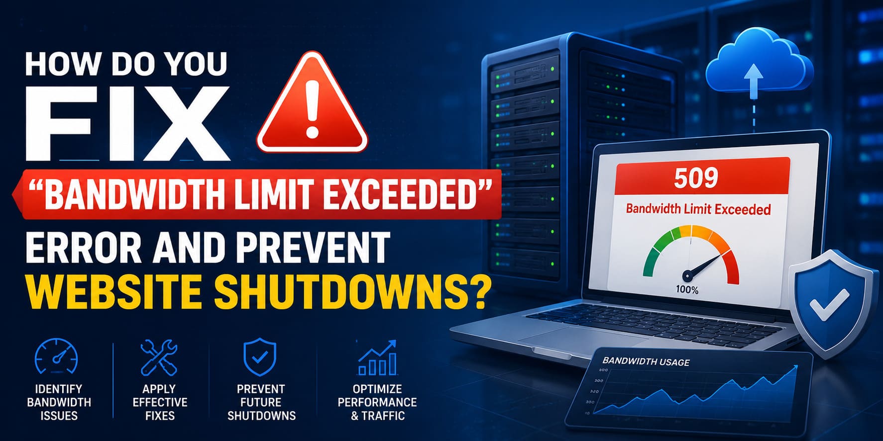 Managed Server Support Services: Fix Bandwidth Errors
