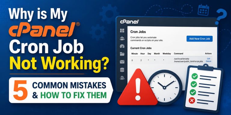 cPanel Cron Job Not Working? 5 Fixes for Scheduled Tasks