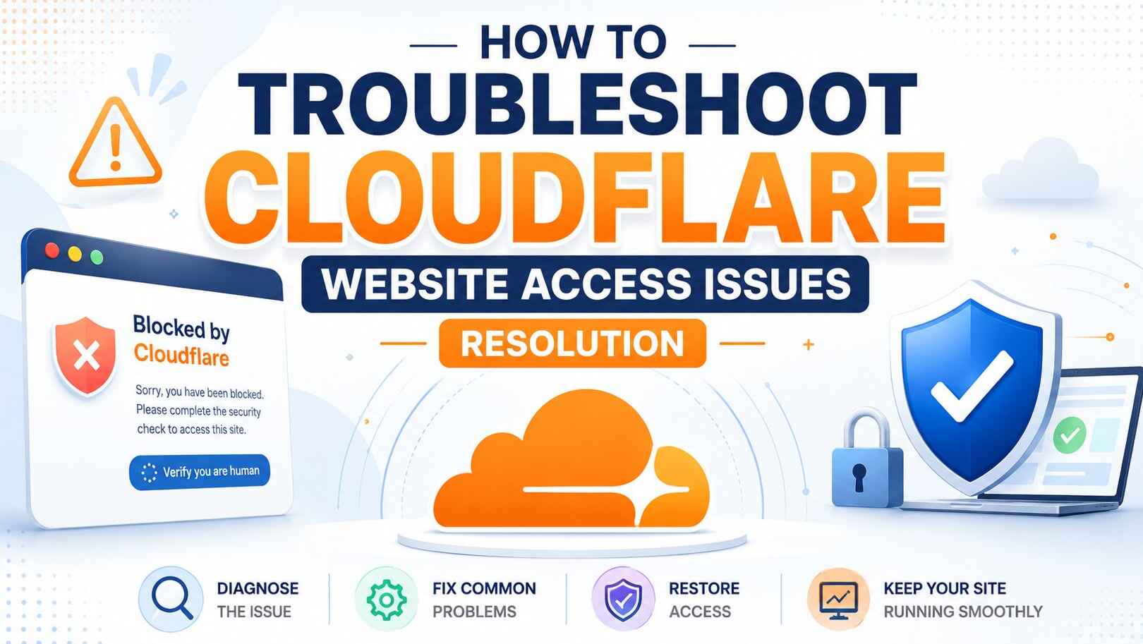 Troubleshoot Cloudflare Website Access Issues