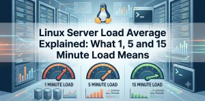 Linux server load average represents the average number of tasks that are runnable or waiting in an uninterruptible state during a specific time period.