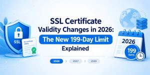 SSL certificate validity changes in 2026, explaining the new 199-day maximum validity limit and its impact on website security and certificate renewals.
